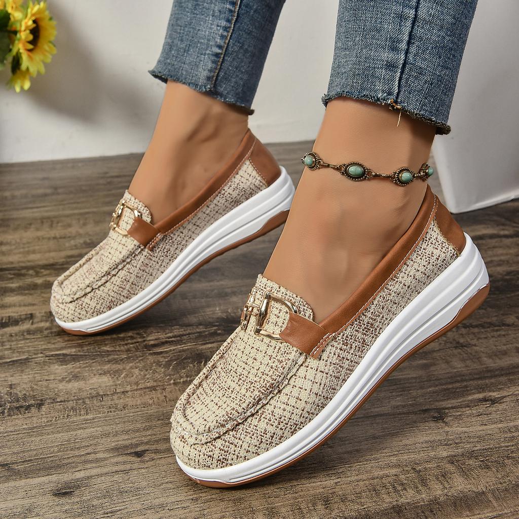 Mode Damen Freizeitschuhe Frühling Herbst Flache Slipper Mode Rutschfest Weich Denim Flache Damen Sneaker Designer Schuhe Zapatos De Mujer