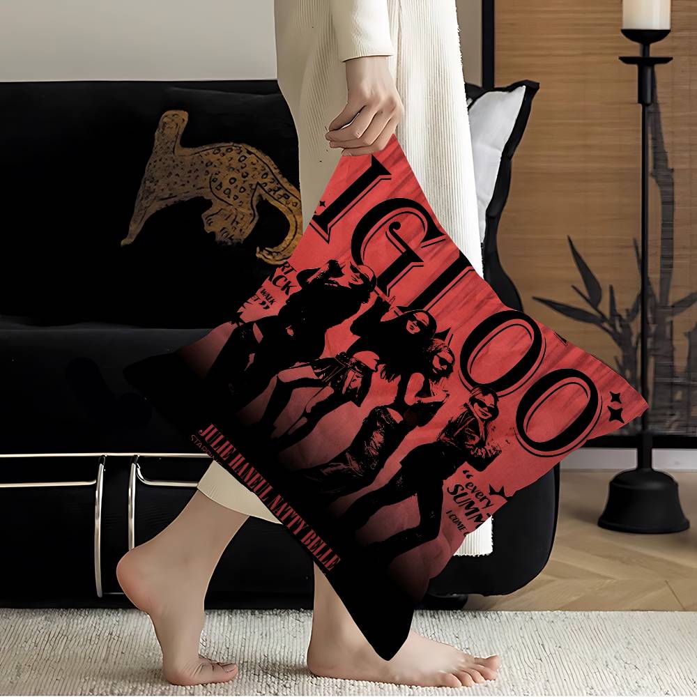Kpop KKiss of Life Pillow Gift Home Office Decoration Bedroom Sofa Car Cushion Cover Case X