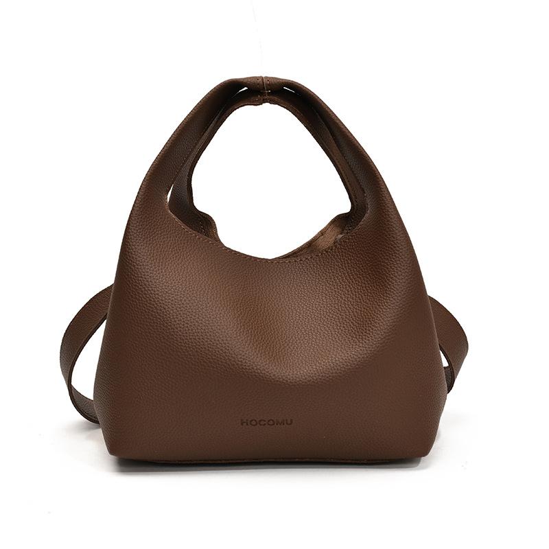 Today's popular portable bucket bag women's new fashion retro shoulder bag daily commuter messenger bag