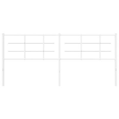 Replacement Headboard Metal White 193 Cm