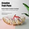 Abay Light Luxury Wrought Iron Fruit & Snack Bowl