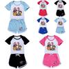 Kpop Demon Hunters Children Summer Short Sleeve Shorts Sport Set With Soft Cotton Fabric For Active Play