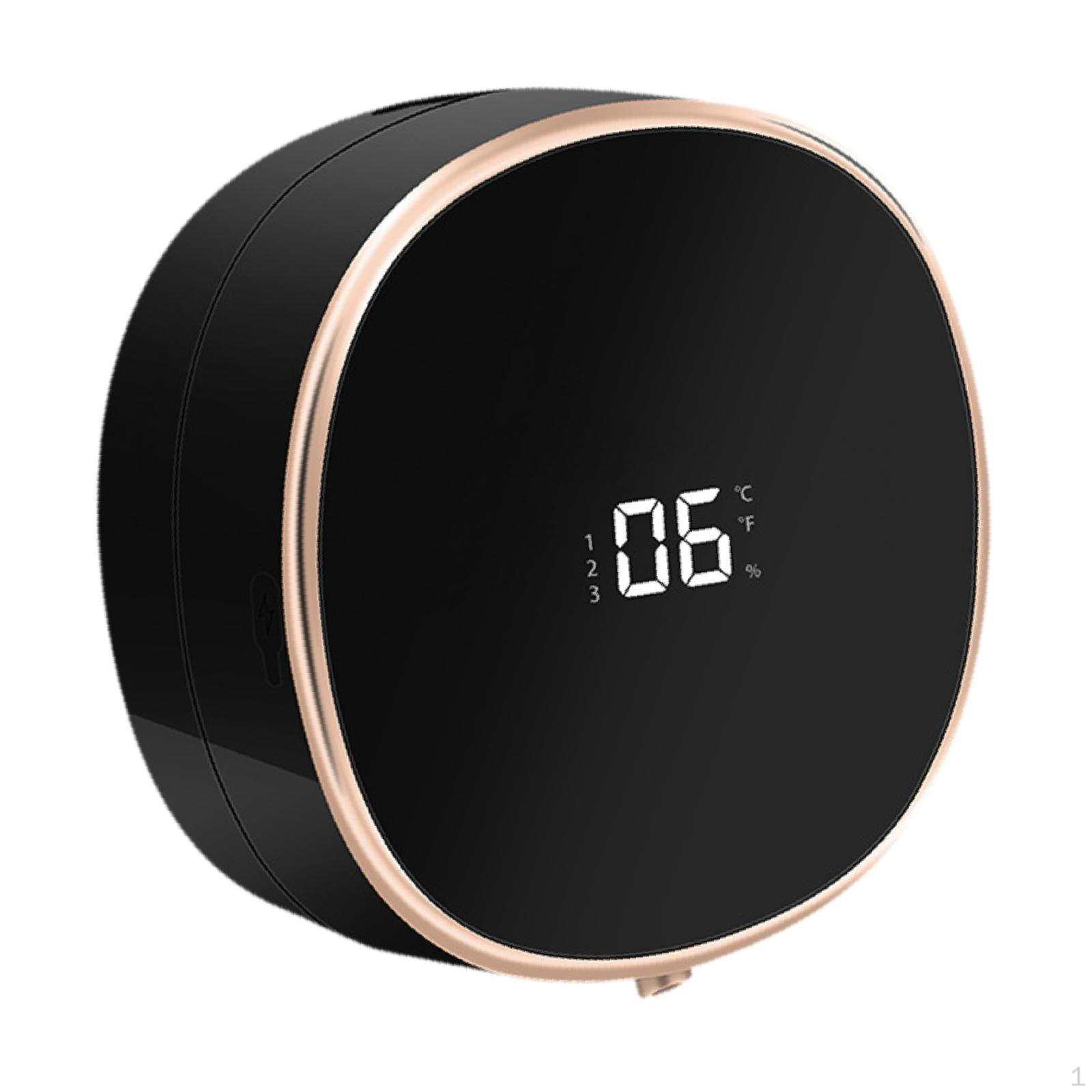 

Автоматический дозатор пенного мыла емкостью 280 мл, 3 уровня, регулируемый, перезаряжаемый, бесконтактный для дома чёрный