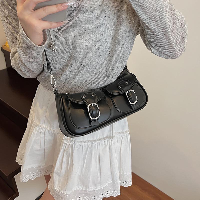 Premium Texture Underarm Bag Women's New Fashion Versatile Messenger Bag Commuter Shoulder Small Square Bag