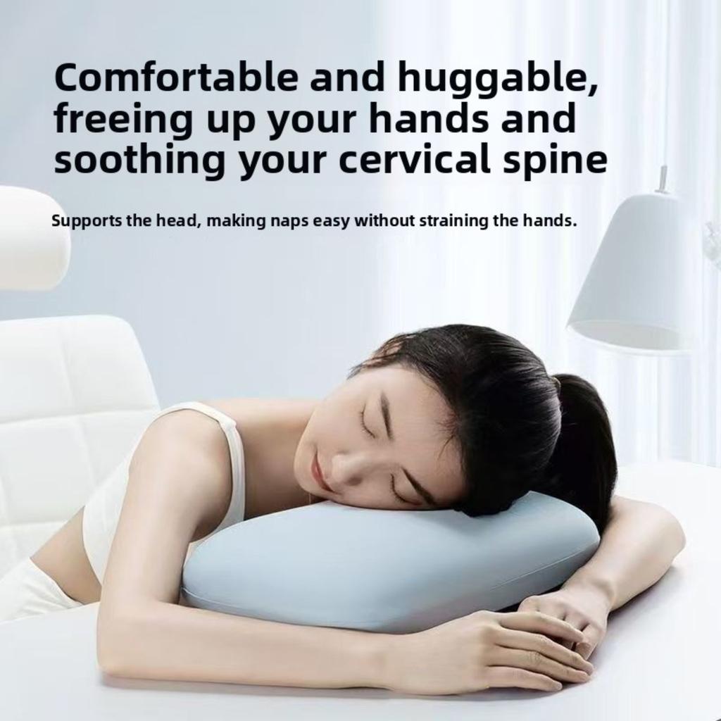 Office lunch break, sleep, nap pillow, sleeping pillow, lying pillow, small pillow on the desk, throw pillow