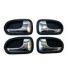 4Pcs Left Right Ide Interior Door Black Handle for Mazda PROTEGE 323 626 Ford Liata Activa Tierra