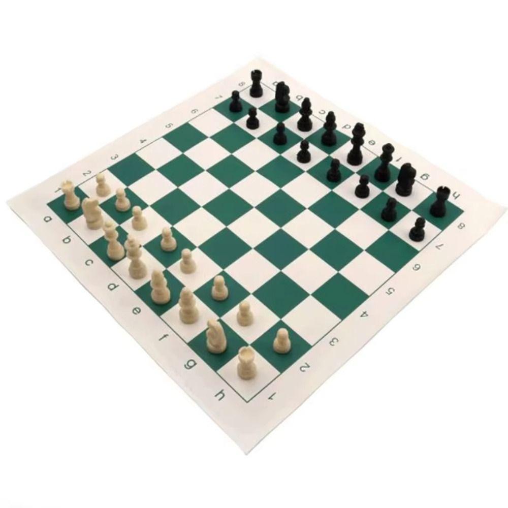 Resin Medieval Chess Set 36/42/51cm Chessboard Travel Chess Pieces Set  Desktop