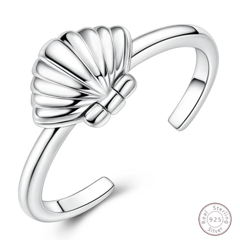 New 925 Silver Open Ring Hollow Rose Infinite Love Simple Ring Women Wedding Engagement Party Jewelry Gift