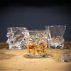 Creative Crystal Whisky Glass High End Cocktail Glass Luxury Wine Glasses Trendy Foreign Wine Glass Transparent Beer Brandy Cups