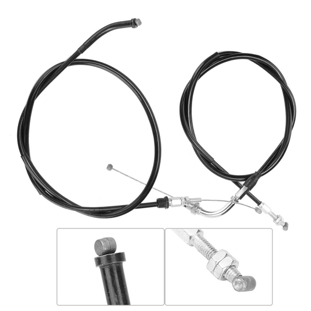 Motorcycle Throttle Cable Set Oil Wire for Honda CB350 CL360 CB400 CB550 CB750 FT500