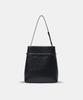 Musinsa Standard Woman Belted Bucket Bag [Black]