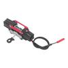 RC Winch Aluminum Alloy Electric Dual Motor Simulated Winch for   SCX10 90046 D90 1Celsius10 RC Car 6 to 8V
