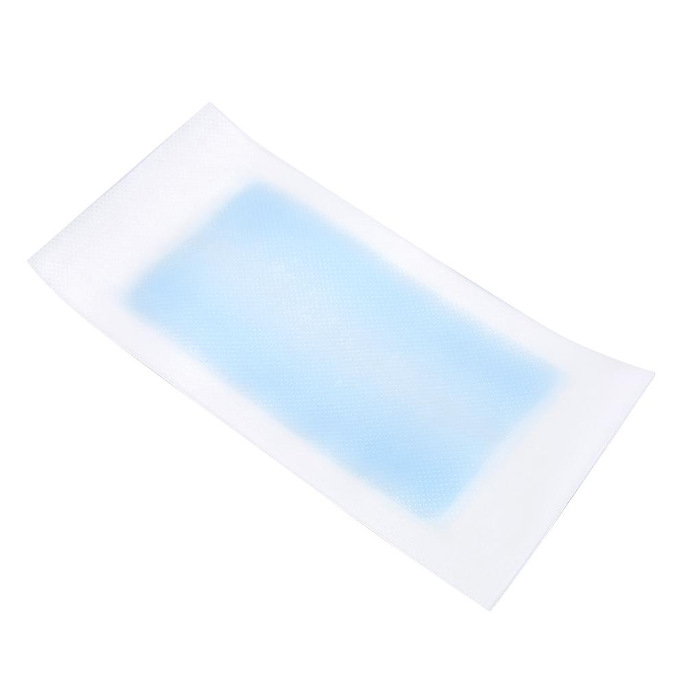 10Pcs Hair Removal Leg Body Face Wax Papers Depilatory Wax Strips(Blue)