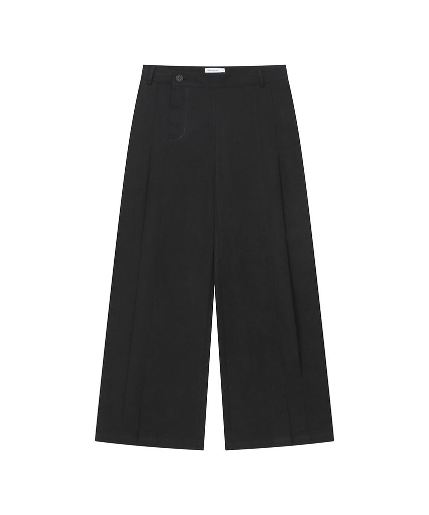 MISEKI SEOUL Side Fly Wide Pants Black