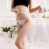 Sexy Women's Bowknot Flower Self Tie G-String Underwear Thong Panties Briefs