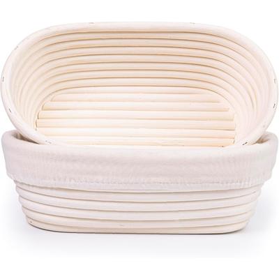 Rattan Gärkörbchen Naturrattan Weide Teiggärkörbchen Sauerteig Banneton Brotkörbe Backwerkzeuge