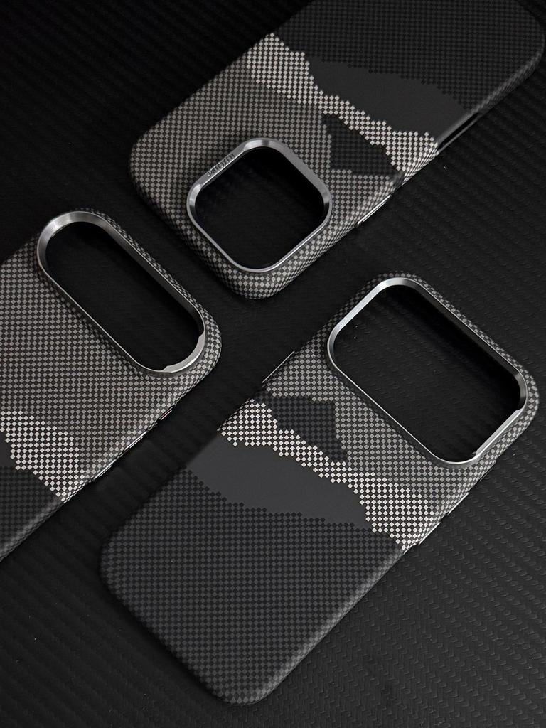 iPhone 17 Pro Max Kevlar Magnetic Sunset Moonrise Full Coverage Skin-Feel Case