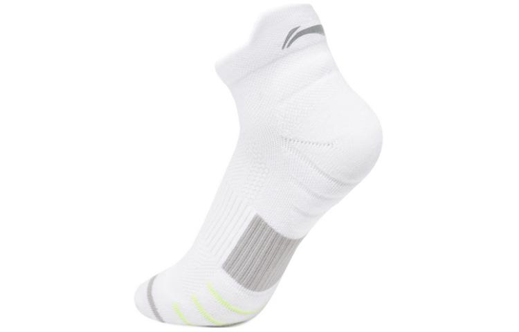 Li Ning Fitness Series Ankle Socks Unisex 1 Pack White AWSU109-2