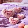 3D Pink Heart Plush Doll: Pendant, Clothes, Hat, Brooch, Shoes, Socks, Hair Accessories, DIY Craft Materials