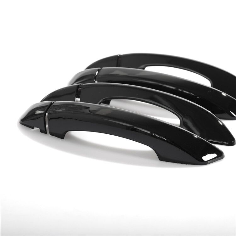For VW PASSAT B6 3C 2006 -2012 Passat CC 2009-2016 Glossy Black Chrome Car Door Handle Cover Trim  Styling 