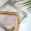 Mini European-Style Resin Photo Frame for Nail Art Display & Photography