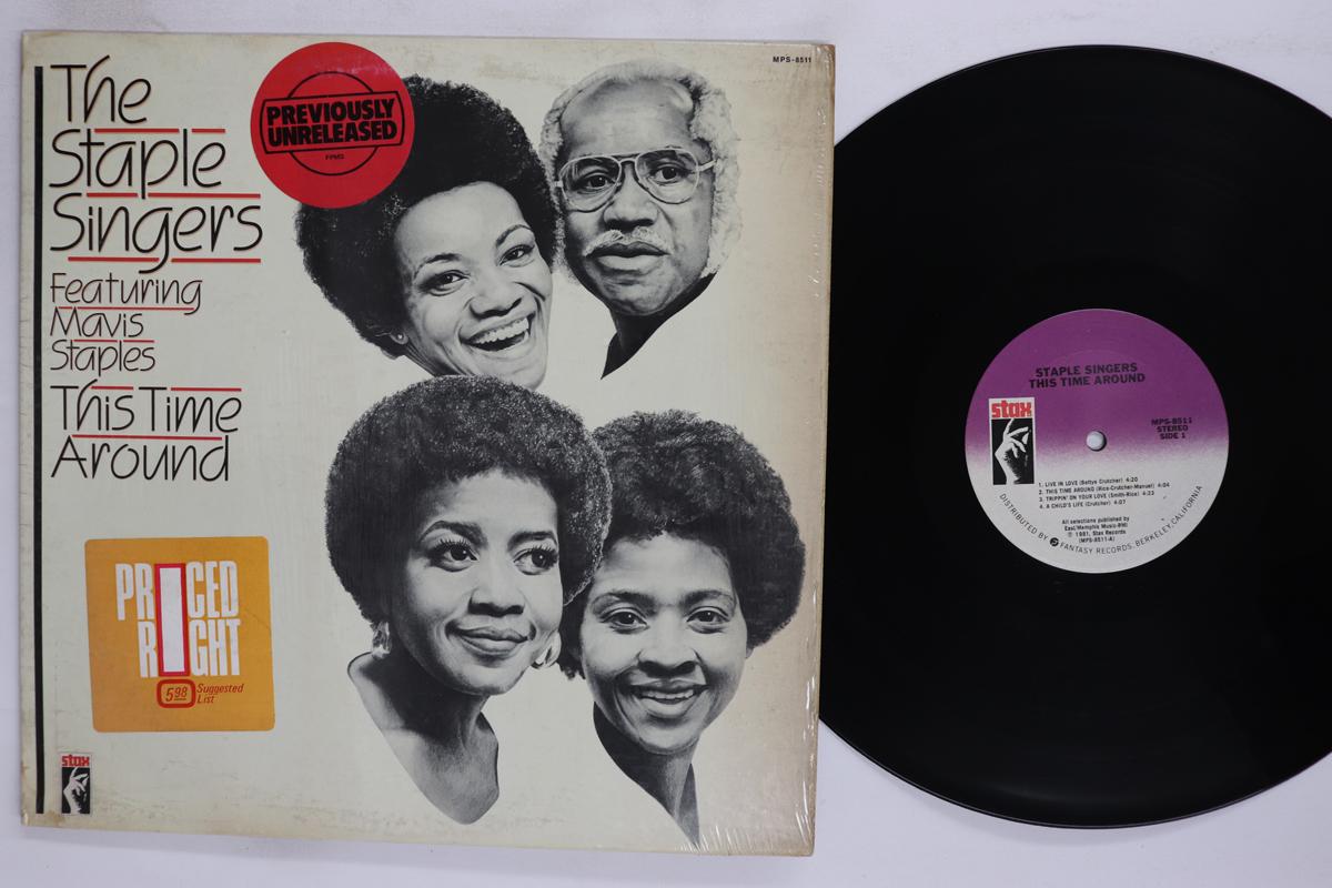 LP Record STAPLE SINGERS This Time Around MPS8511 STAX 1981 US SoulFunk Used