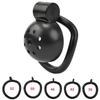 2026 Male Penis Chastity Cage Set Small Chastity Cage 5 Cock Rings With Urethral Sound Plug Penis Bondage Slave Man Sex Toy