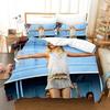 3D Print Sabrina Carpenter Bedding Set Duvet Cover Pillowcase Adult Boy Girl Bedroom Decoration Gift Single Double Size Gift