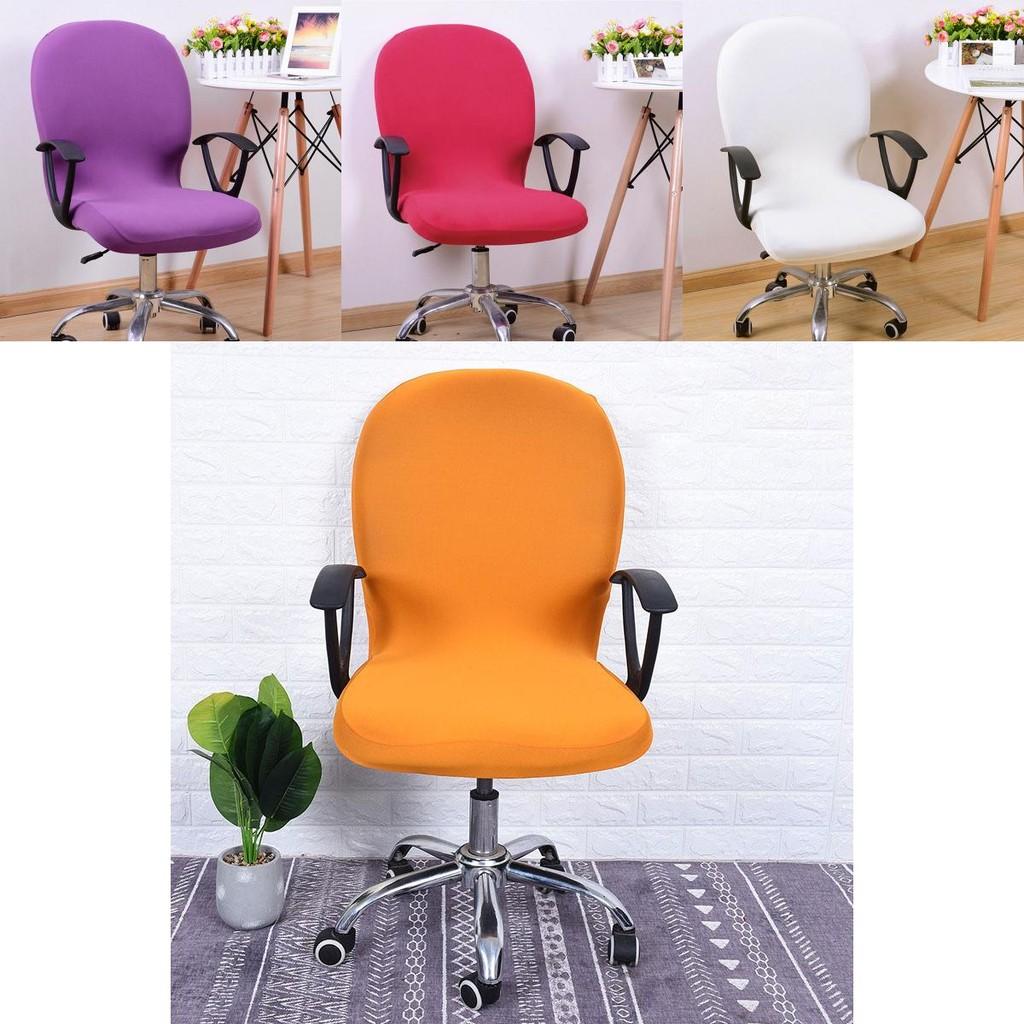 Luxurious Office Computer Chair Cover In Stretchy Spandex With Great Elasticity