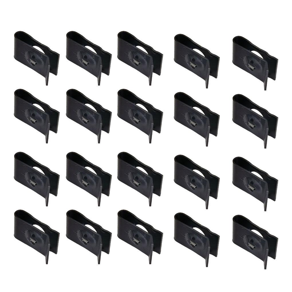 

100 сумок с основанием для винтов с проушиной для модификации автомобиля - улучшенная производительность гарантирована, гайка карты не так легко упасть