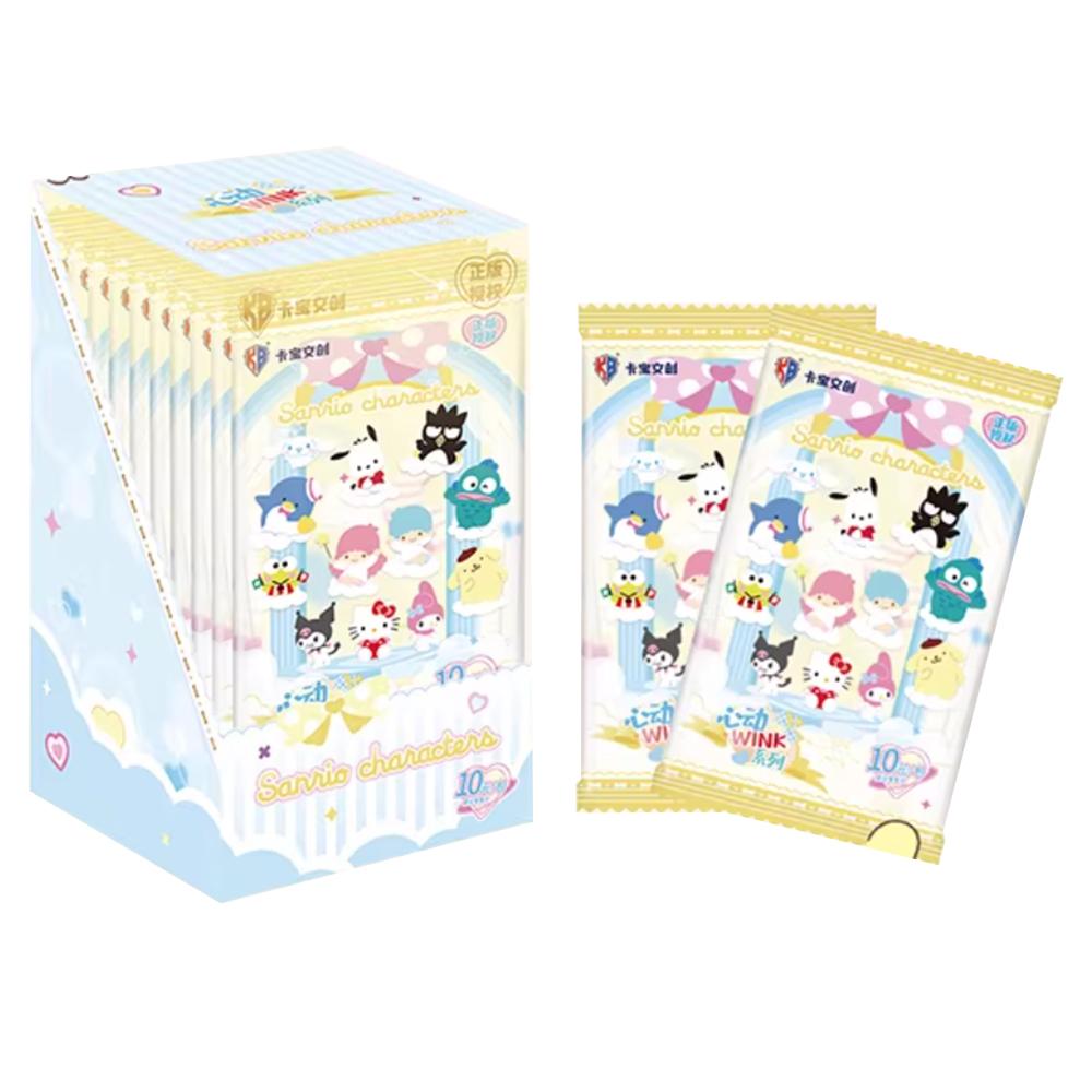 Genuine Sanrio Card Polaroid Wandering and Picking Up Light Sanrio Family Life Diary  Anime Collection Card Toys Gifts