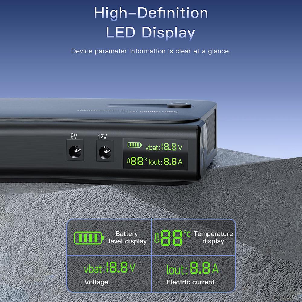No Battery AC85-265V DC1036L Router 5V9V12V Optical Cat Monitor Backup Uninterruptible DC Power Supply Charger Cell Phone UPS