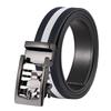 3.3Cm Men'S Canvas Pants Belt Casual Premium Automatic Buckle Pants Belt