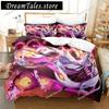 3D Anime Honkai Impact 3rd Bedding Set Printed Decorative 2-3pcs Duvet Cover Set Bedclothes Quilt Cover Home For Aldult Teen741