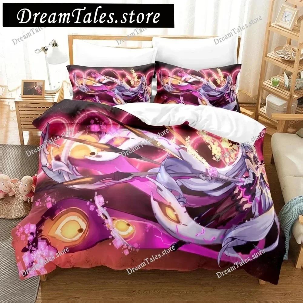 3D Anime Honkai Impact 3rd Bedding Set Printed Decorative 2-3pcs Duvet Cover Set Bedclothes Quilt Cover Home For Aldult Teen741