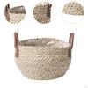 Woven Planter Basket Flower Pot Organizer Decorative Storage Basket, Plant Holder for