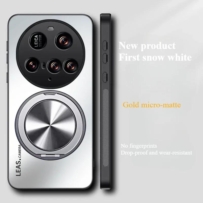 Μαγνητική Θήκη για Για Xiaomi 15 Ultra Ματ Αντικραδσμική Θήκη Bumper για Xiaomi 15 Pro 14T 14 Ultra Θήκη με Σταντ Αντι-δακτυλικά αποτυπώματα