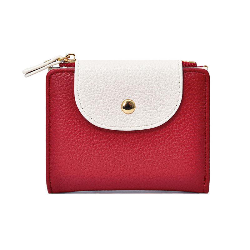2025 New Women's Wallet Women's High-end Short Ins Women's Wallet Change Card Bag Wallet Multi-function