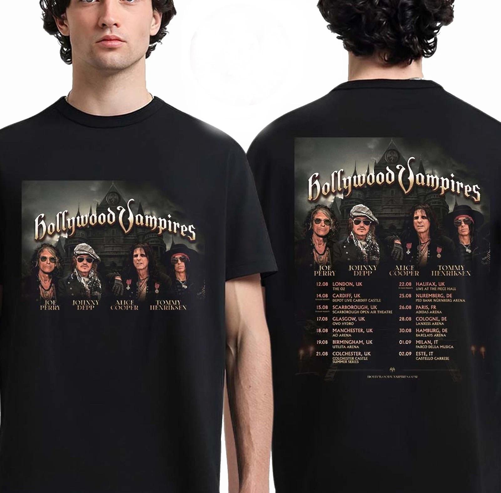 Hollywood Vampires 2026 Welttournee T-Shirt M black