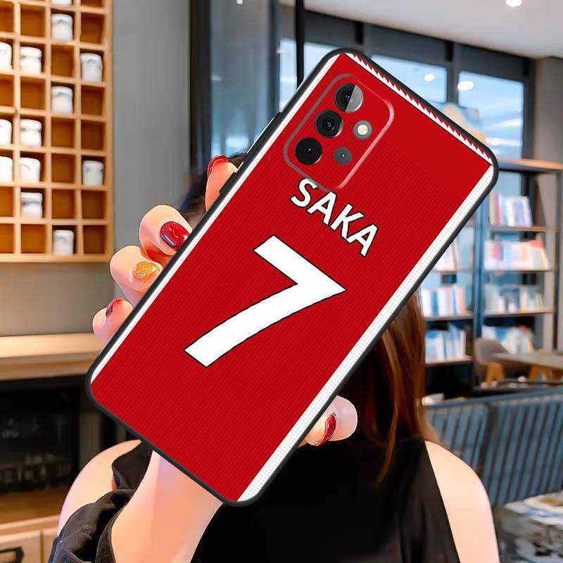 Football Player Name & Number Case For Samsung Galaxy A14 A34 A54 A52S A12 A22 A32 A52 A72 A13 A33 A53 A73 A31 A51 A71