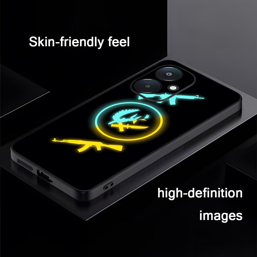 

Cool Game CS2 FPS Popular Phone Case For Xiaomi Redmi 14C 13C 12C Note14 13 12 11 10 Pro Plus S Soft Black Phone Cover Redmi Note 14 Pro 5G (Global)