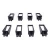 8PCS Truck Bed   System Blocker Plastic Truck Bed Protector Corner Guard for Rail  