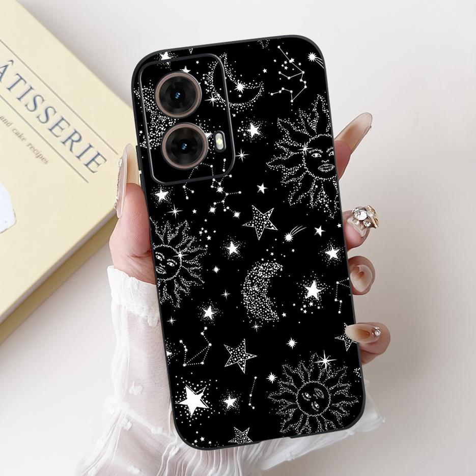 For Motorola Moto G85 5G Case XT2427-1 Luxury Candy Painted Cover Soft TPU Phone Case For Moto G35 G 55 85 MotoG55 MotoG85 Shell