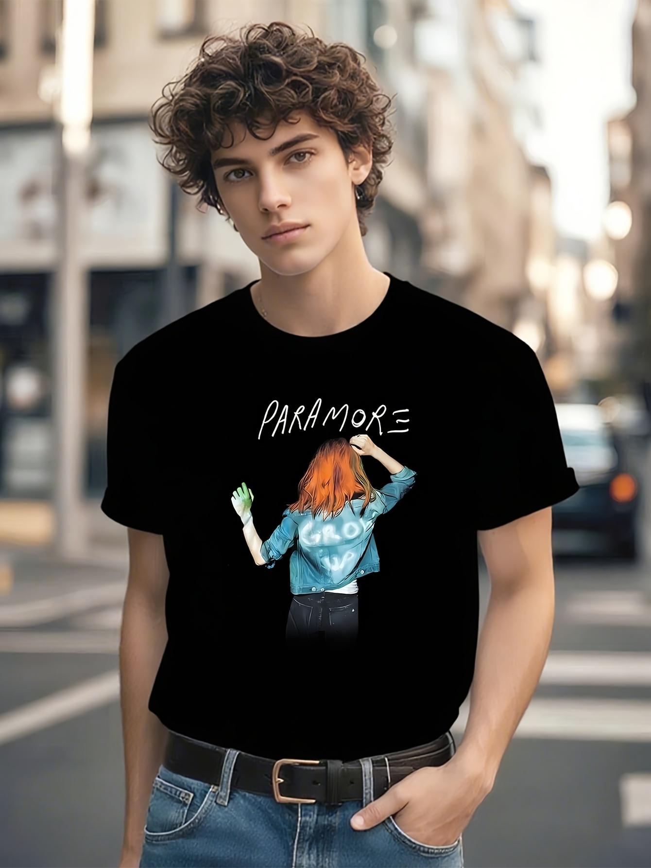 Paramore Hayley Williams Grow Up Concert T-shirt -  Vintage Rock Tee with Front Graphic S