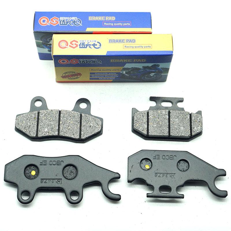 Motorcycle Front Rear Brake Pads for SUZUKI UH200 Burgman 200 2014- UH200A ABS 2014- UH200M0  UH 200