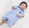 Baby Romper with Front Checkered Baby 100 HY02 [SEIWARAKU] Collar, Cute, Opening, One-Piece, Pattern, Stylish, Pajamas, Shower, Days, Wedding,