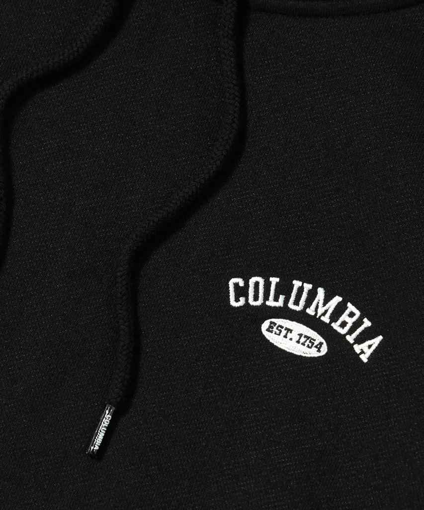 Cu Arch Logo Fleece Hoodie Black