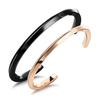 Pair of Black Titanium Bangles for Men and Simple Antique Style Fashion Accessories Women, Multi-Face Design, (Pair)