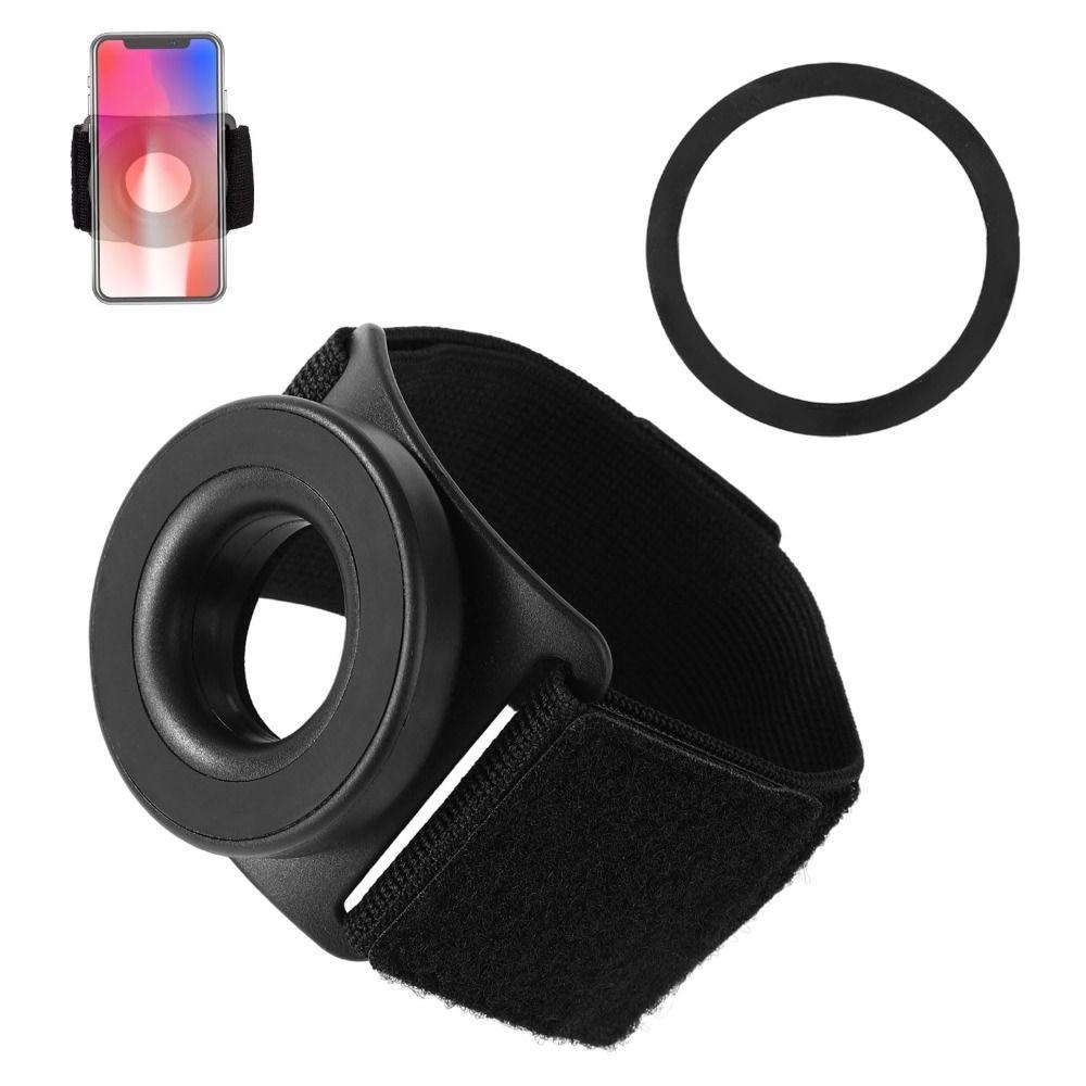 Magnetic Suspension Running Phone Holder Portable 360° Rotatable Wrist Phone Stand for Magsafe Cell Phone Arm Wrist Band Outdoor