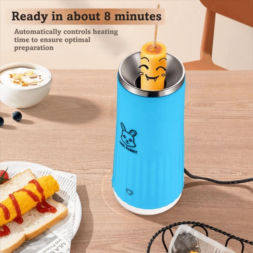 Multifunctional Egg Sausage Cooker Automatic Egg Cooking Machine Morning Meal